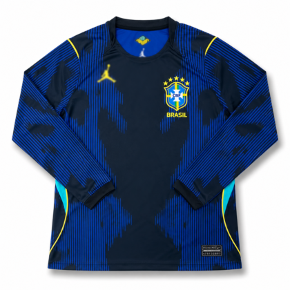 brazil away full sleeves world cup 2026 (premium fan version)