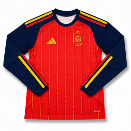 spain home full sleeves world cup 2026 (premium fan version)