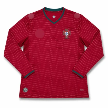 Portugal Home Full Sleeves World Cup 2026 (Premium Fan Version)