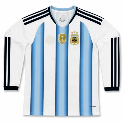 Argentina Home Full Sleeves World Cup 2026 (Premium Fan Version)