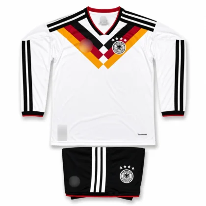 Germany Home World Cup Full Sleeves 2026 (First Quality Fan Version) With Shorts
