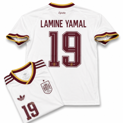 spain away lamine yamal 19 world cup 2026 (premium fan version) (copy)