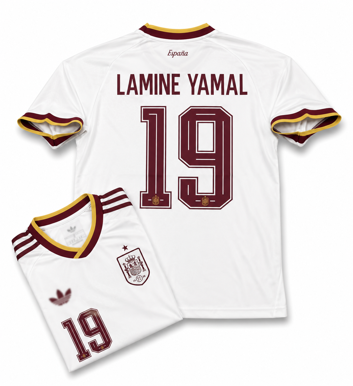 spain away lamine yamal 19 world cup 2026 (premium fan version) (copy) spain away lamine yamal 19 world cup 2026 (premium fan version) (copy)