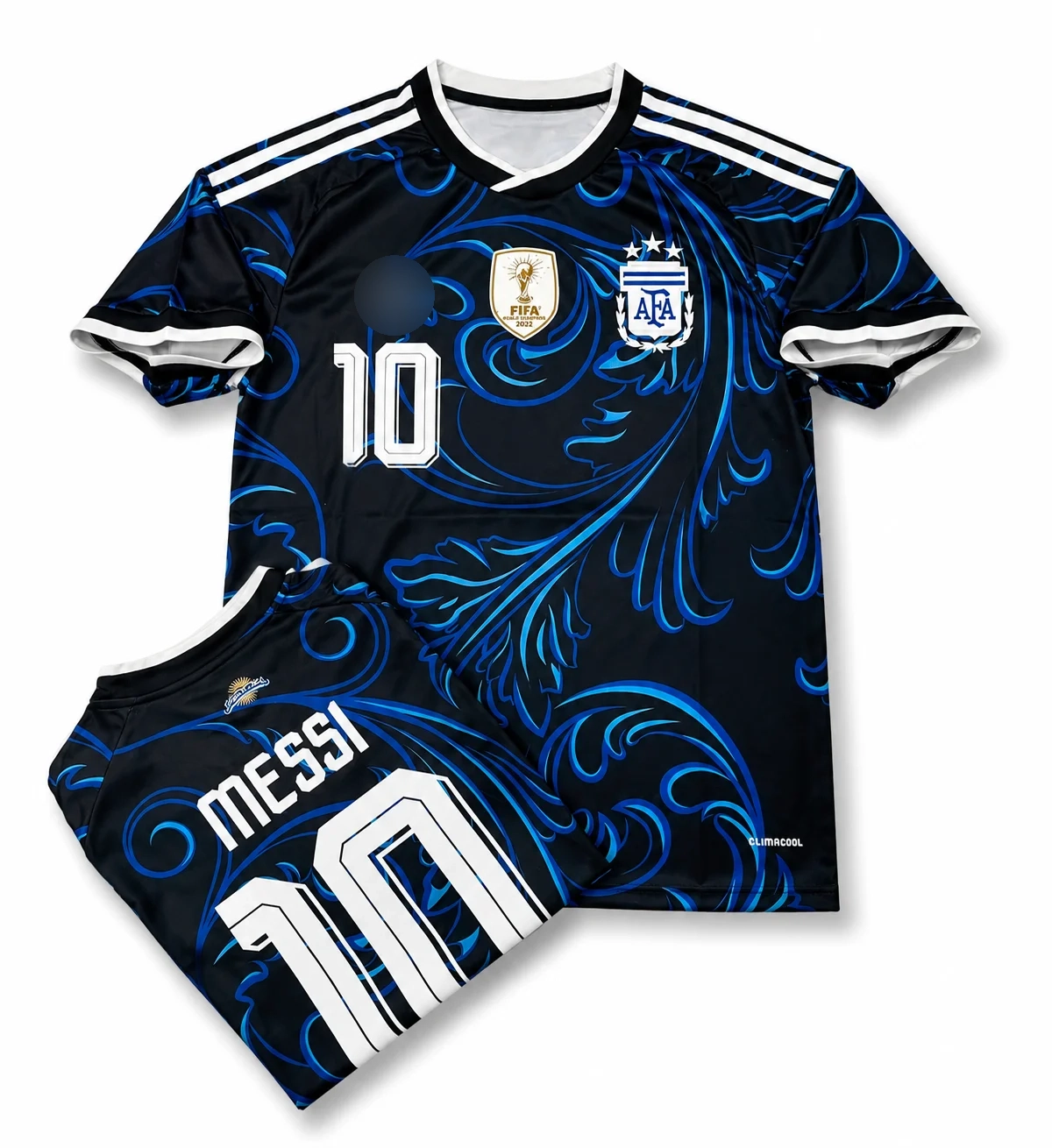Argentina Away Messi 10 World Cup 2026 (Premium Fan Version)