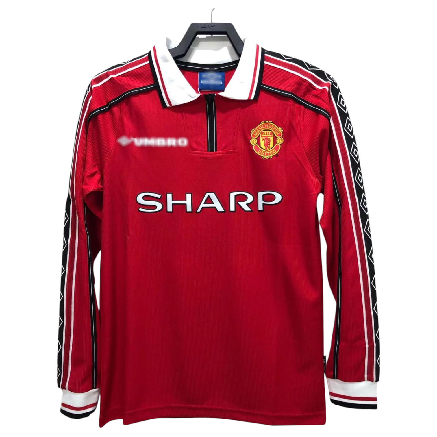 retro manchester united home full sleeves 1998 99 retro manchester united home full sleeves 1998 99