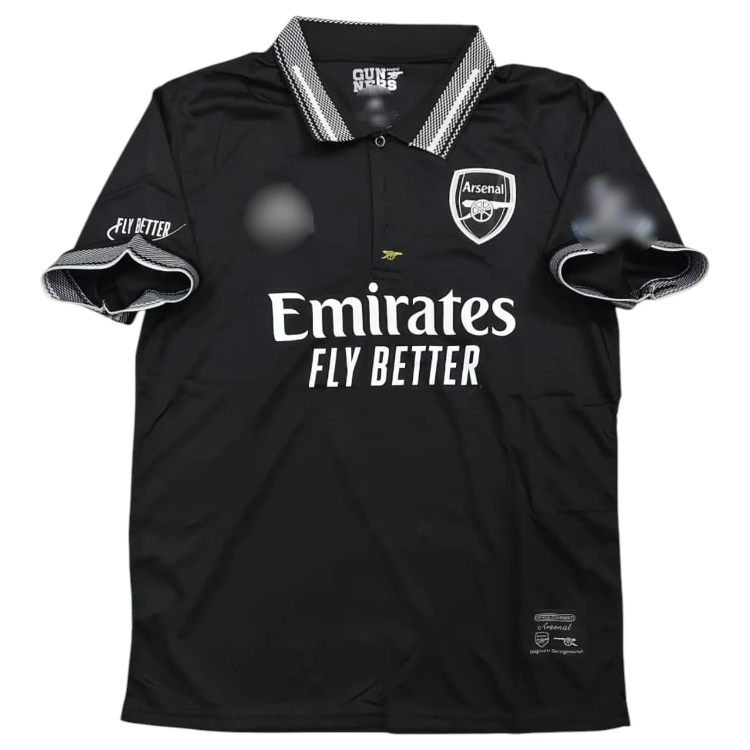Arsenal Polo Concept Black SP 2026/27 (Premium Fan Version)