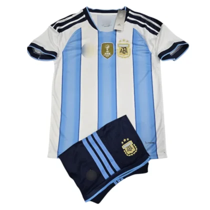 Argentina Home World Cup 2026 (First Quality Fan Version) With Shorts
