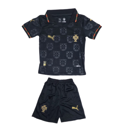 portugal x eusabio black world cup 2026 (first quality set)(kids)