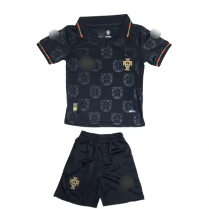 Portugal X Eusabio Black World Cup 2026 (First Quality Set)(Kids)