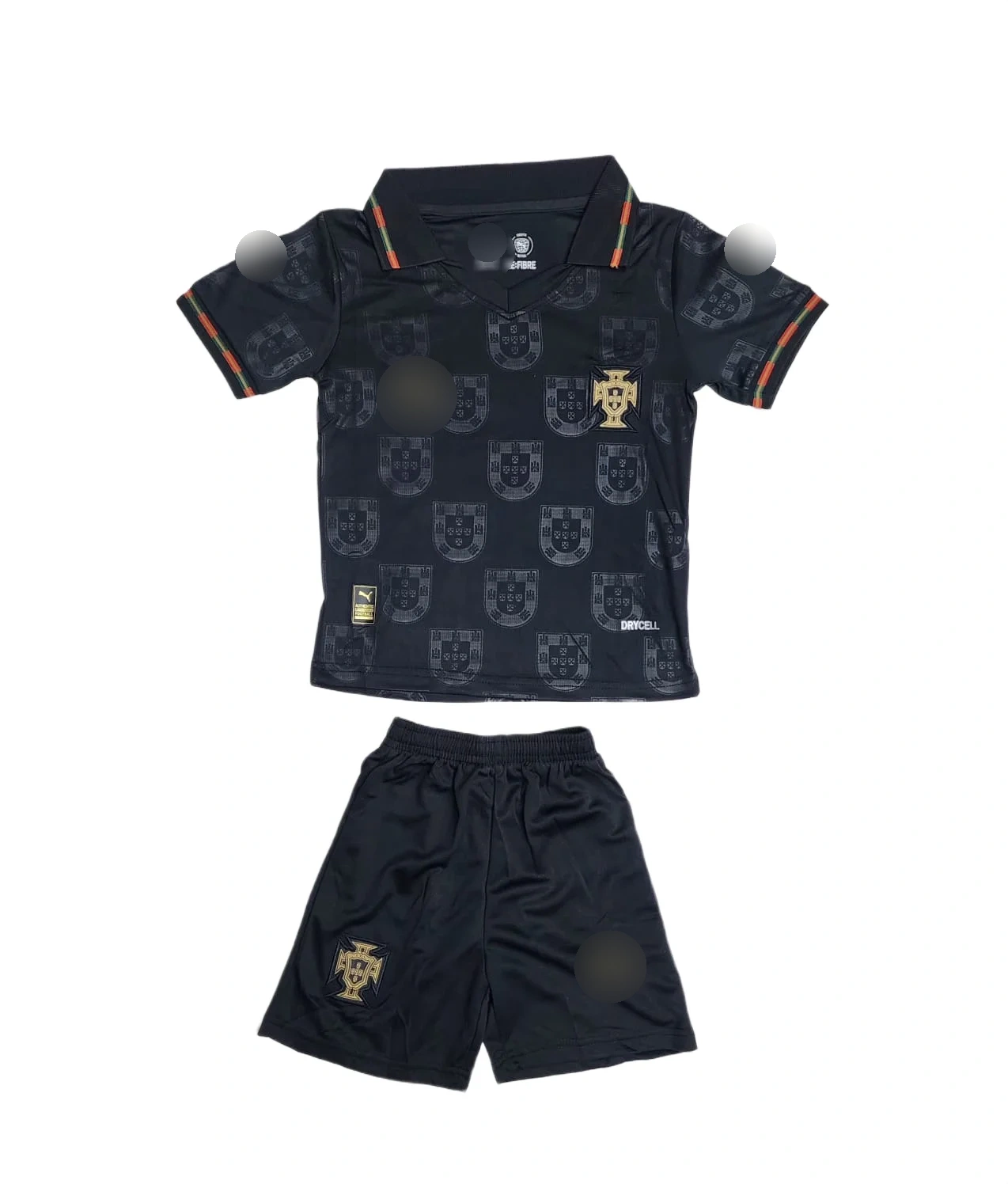 Portugal X Eusabio Black World Cup 2026 (First Quality Set)(Kids)