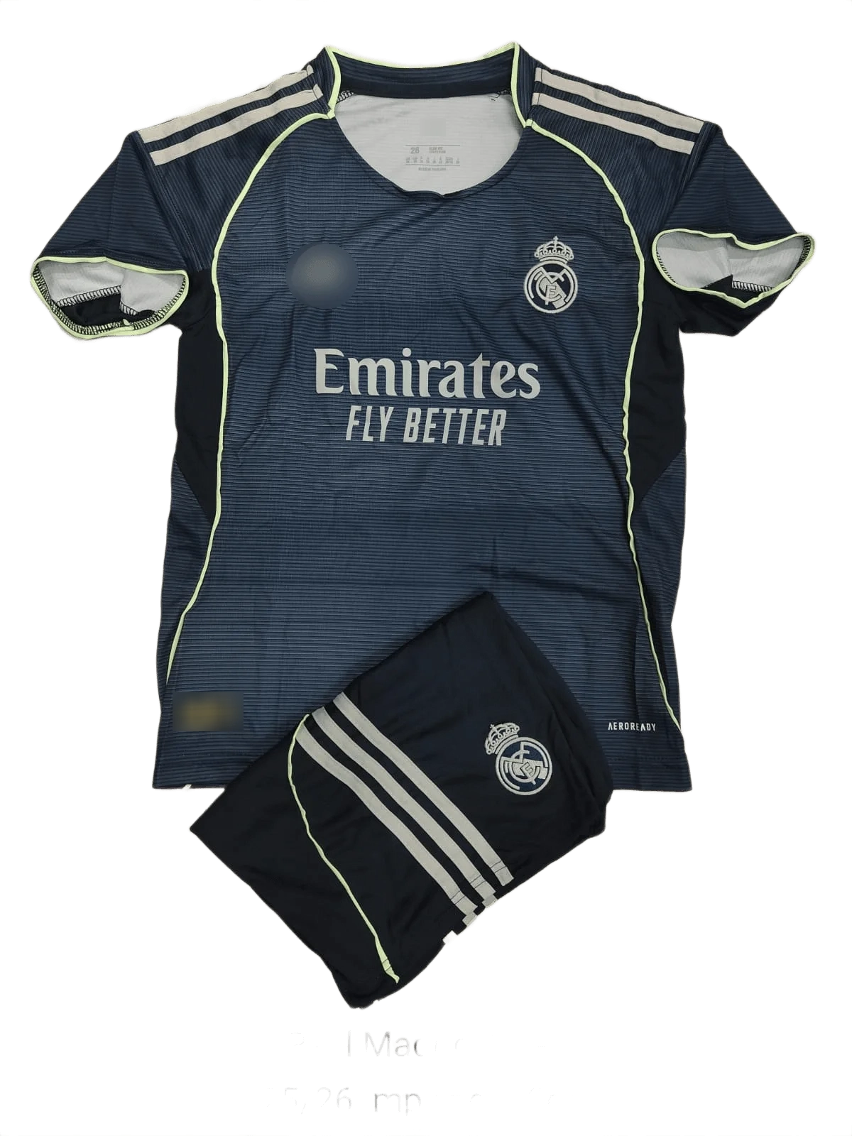Real Madrid Away 2025/26 (First Quality Set)(Kids)