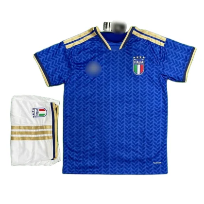 Italy Home 2026 World Cup Jersey (First Quality Set) With Shorts