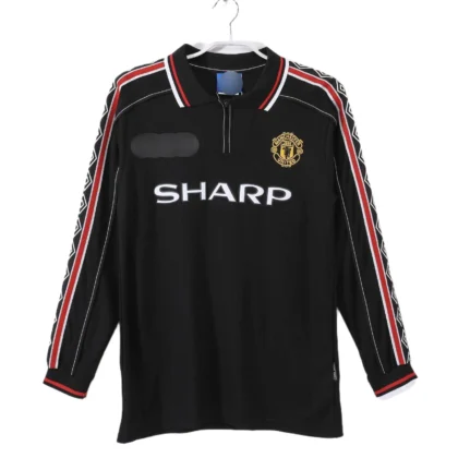 retro1998 99 manchester united third long sleeve (retro fan version)