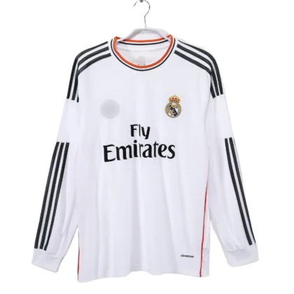 madrid 2013 14 home long sleeve (retro fan version)