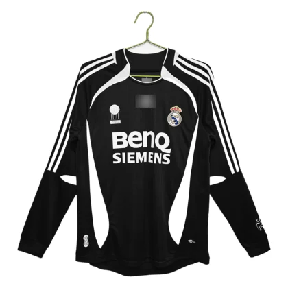 Real Madrid 2006/07 black Away Jersey