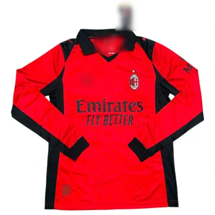 AC Milan x Slam Jam Home Full Sleeves 2026 Jersey (Premium Fan Version)
