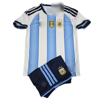 Argentina Home World Cup 2026 (First Quality Fan Version) With Shorts
