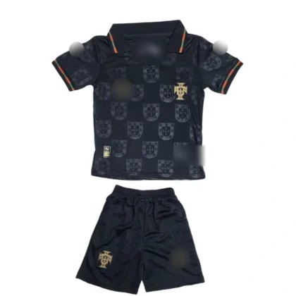 Portugal X Eusabio Black World Cup 2026 (First Quality Set)(Kids)