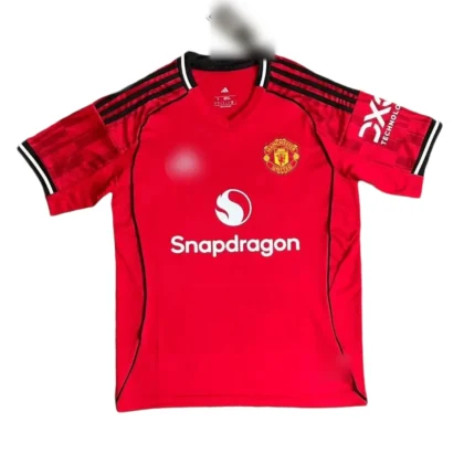 Manchester United Home 2025/26 Jersey (Premium Fan Version)