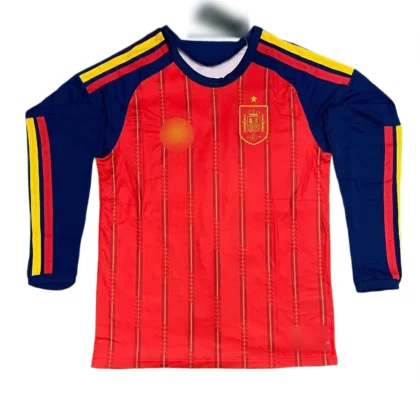 Spain Home Full Sleeves World Cup 2026 Jersey (Premium Fan Version)