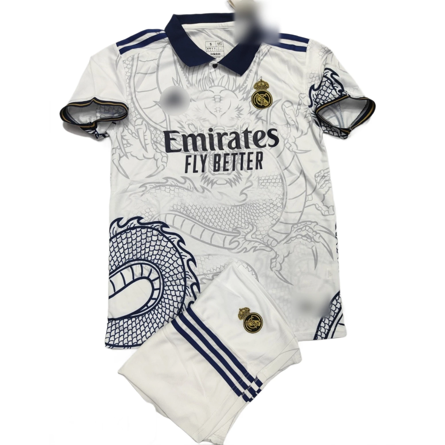 Real SP Dragon white (First Quality) With Shorts