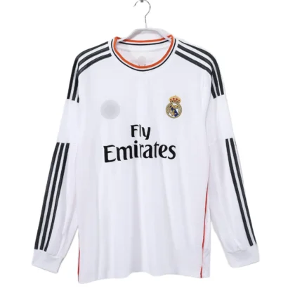 madrid 2013 14 home long sleeve (retro fan version)