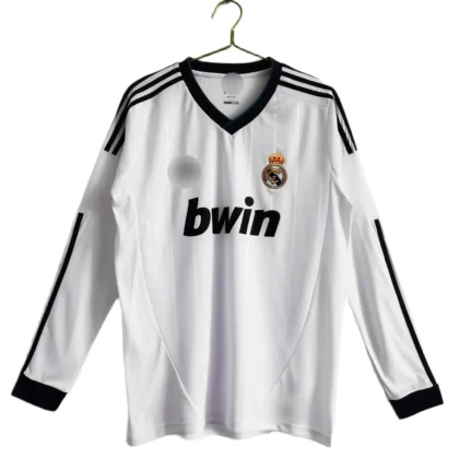 Real Madrid 2012/13 Home Full Sleeve Jersey (Retro Fan Version)
