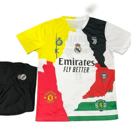 Ronaldo Tribute Jersey (First Quality Set) With Shorts