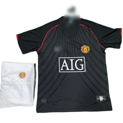 Manchester United Away 2008 Retro (First Quality Set) With Shorts