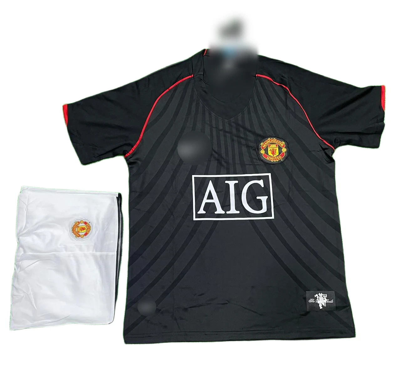 Manchester United Away 2008 Retro (First Quality Set) With Shorts