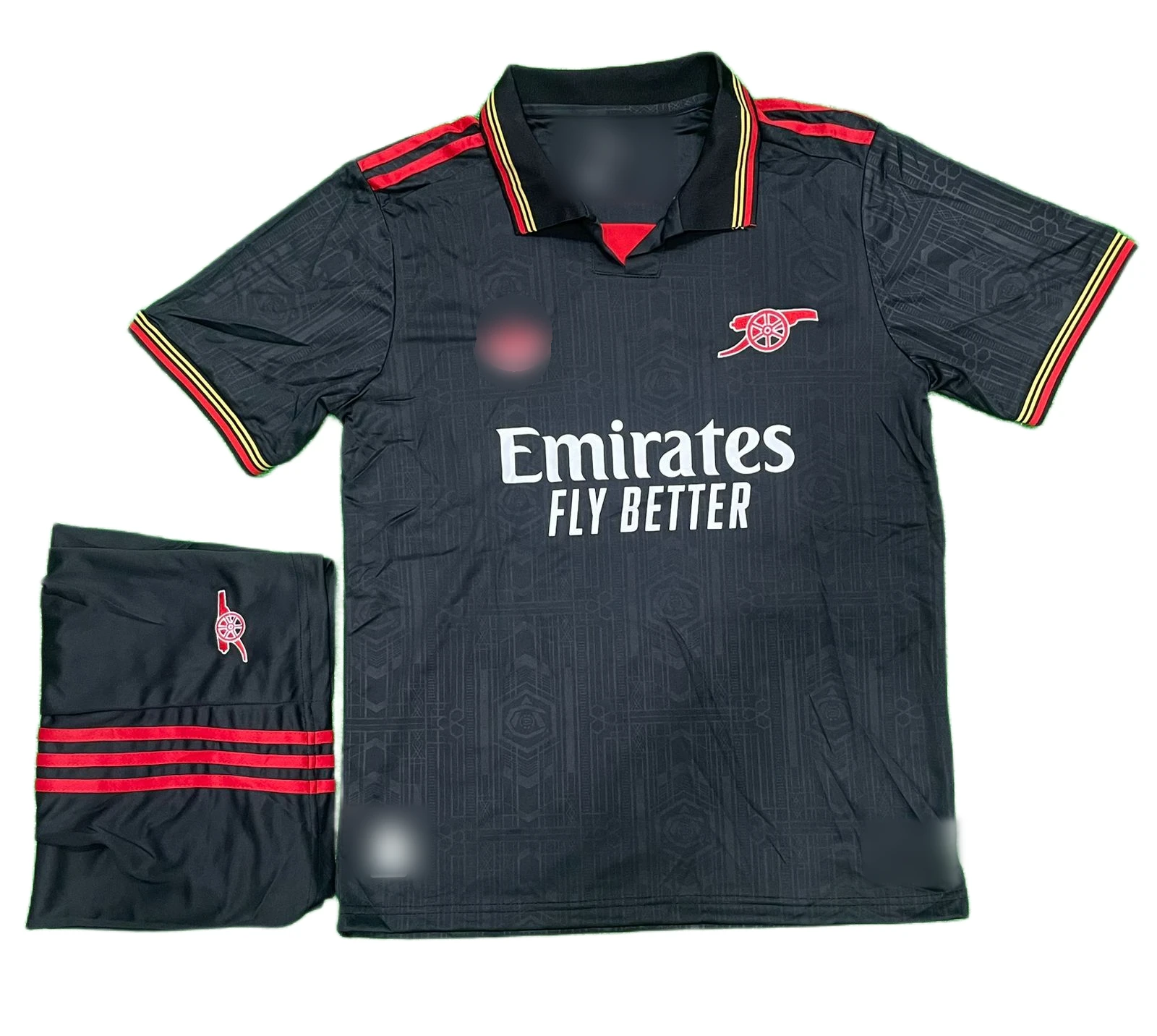Arsenal Special Edition Black 2025/26 (First Quality Set) With Shorts