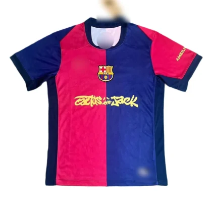 FC Barcelona x Travis Scott Cactus Jack Special 2024/25 Home Jersey (Premium Fan Version)