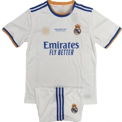 Real Madrid 2021-22 home (First Quality Set) With Shorts