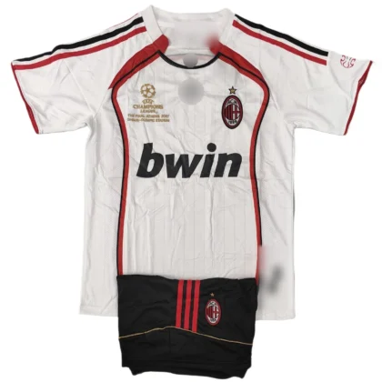AC Milan away 2006-2007 (First Quality Set) With Shorts