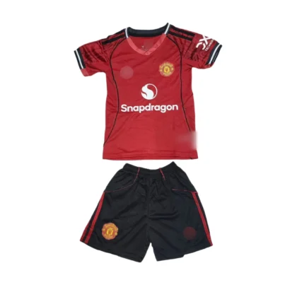 Manchester United 2024/2025 Home (First Quality Set) With Shorts