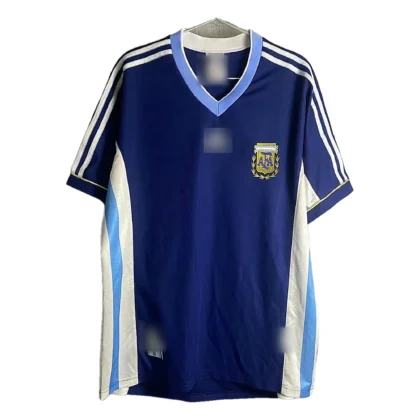 Argentina 1998 Away Jersey (Retro Fan Version)
