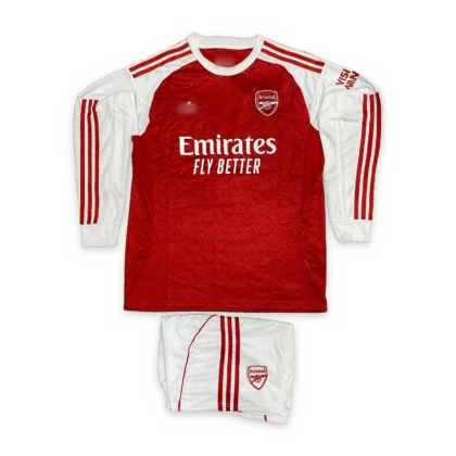 Arsenal 2023/24 Home Long Sleeve Jersey Set