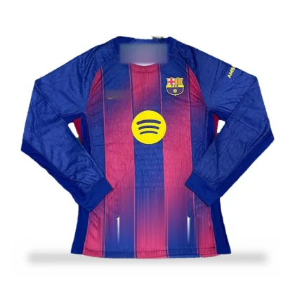 FC Barcelona 2025/26 Home Full Sleeves (Player Version)