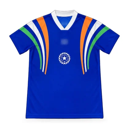 India Cricket Retro Blue Jersey (Premium Fan Version)