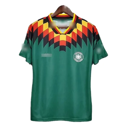 Germany 1994 Away Full Sleeve Jersey (Retro Fan Version)