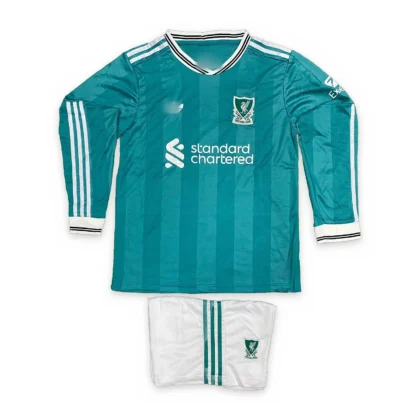 Liverpool 2025/26 Third Long Sleeve Jersey Set