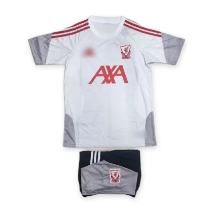 Liverpool 2026/27 White Training Jersey (First Quality Set) With Shorts