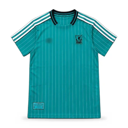 Liverpool Teal Pinstripe Jersey (Player Version)