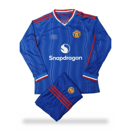 Manchester United 2026/27 Away Long Sleeve (First Quality Set) With Shorts