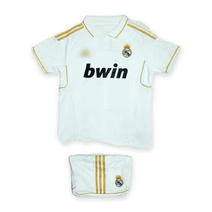 Real Madrid 2011/12 Home Retro Jersey (First Quality Set) With Shorts