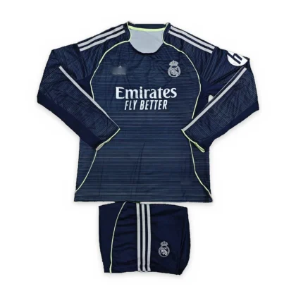 Real Madrid 2024/25 Third Long Sleeve Jersey Set