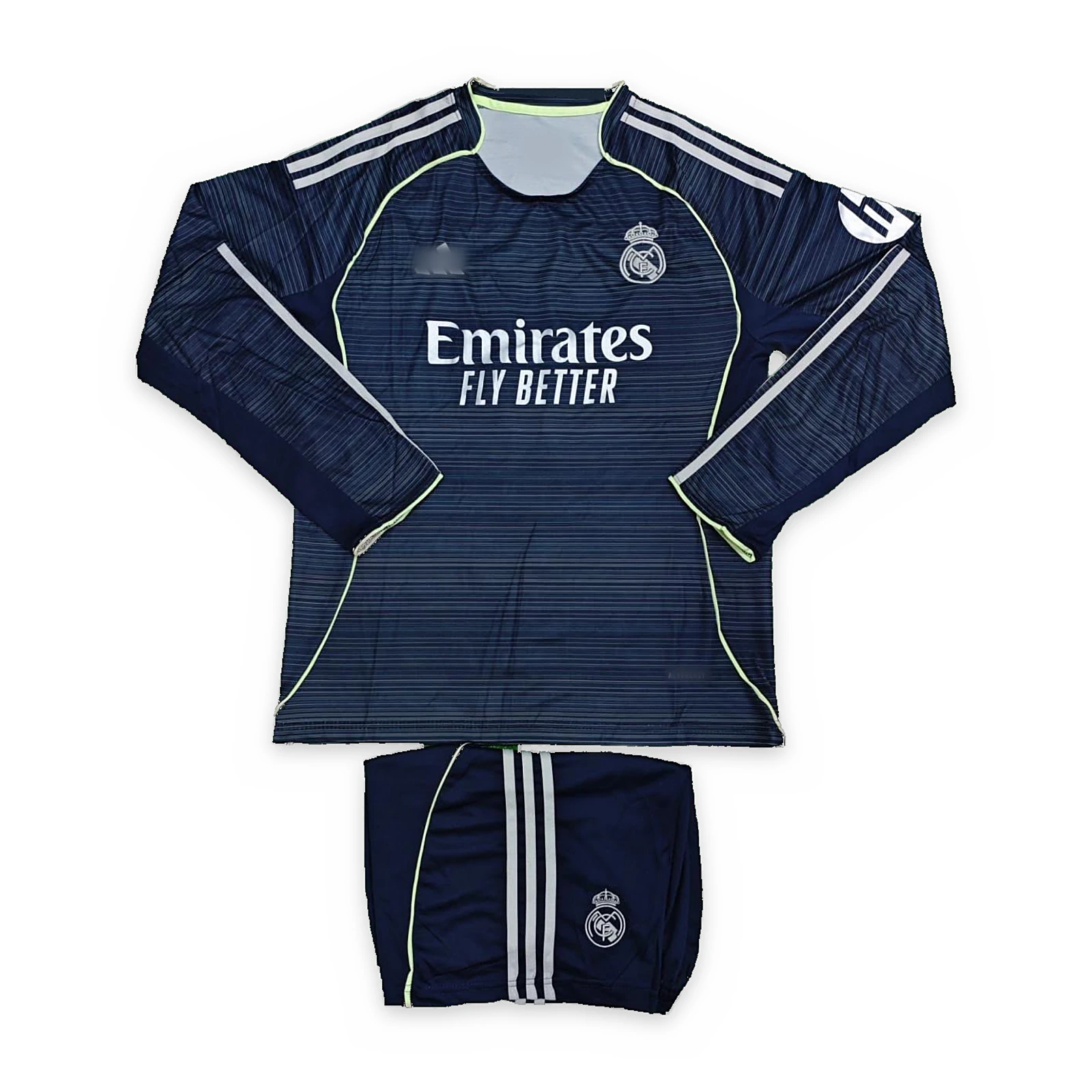 Real Madrid 2024/25 Third Long Sleeve Jersey Set