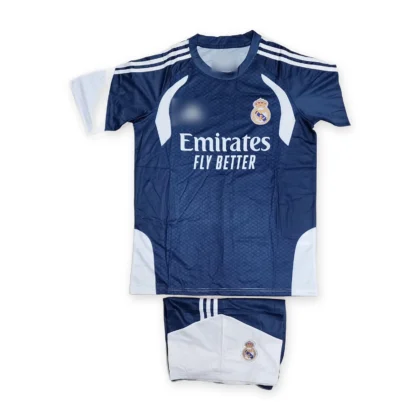 Real Madrid 2026/27 Navy Training Jersey (First Quality Set) With Shorts