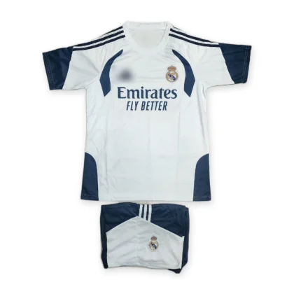 Real Madrid 2026/27 White Training Jersey (First Quality Set) With Shorts